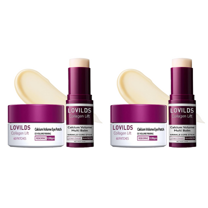 Collagen Lift Eye Balm Stick + Eye Patch Set