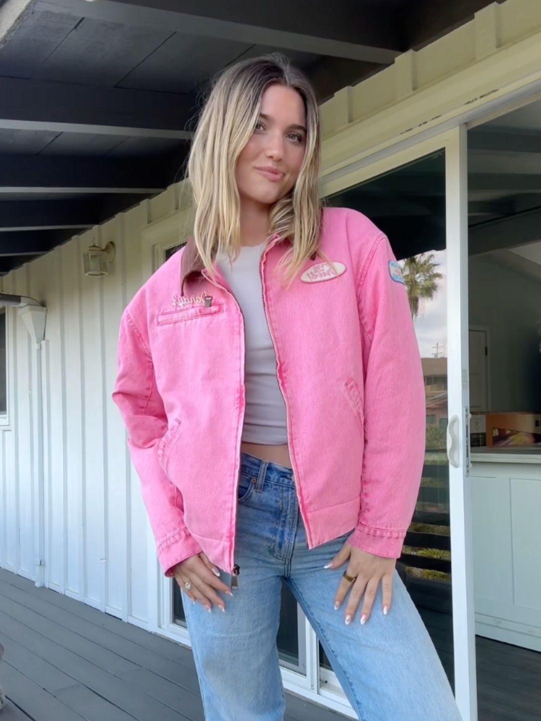 The Pink Gas Station Jacket