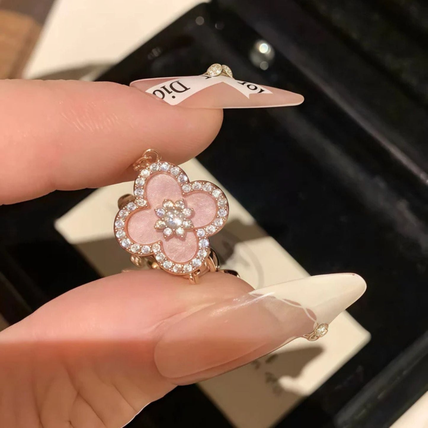 The Pink Eternal Clover Bracelet