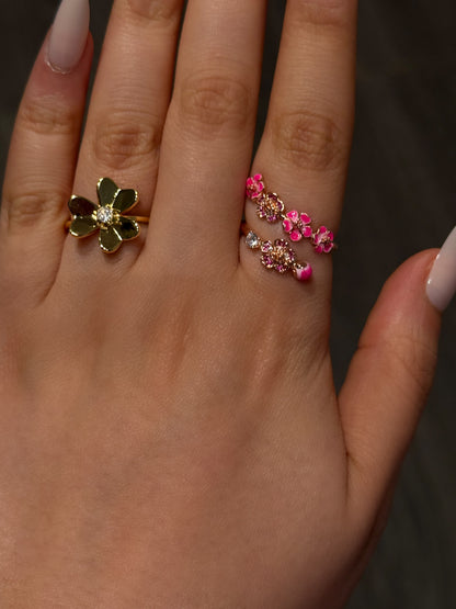 The (VIRAL) Flower Blossom Ring