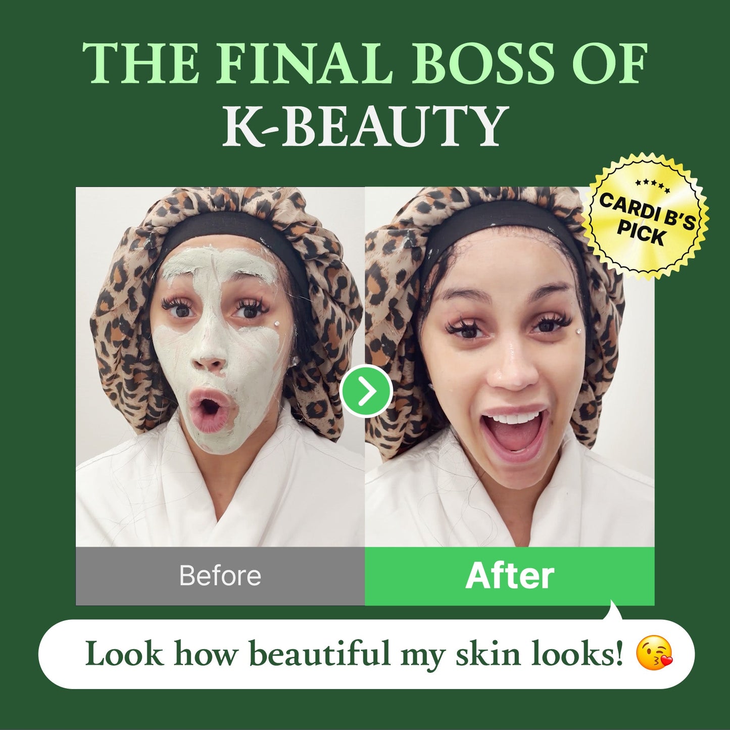 The (VIRAL) Green Tomato Mask